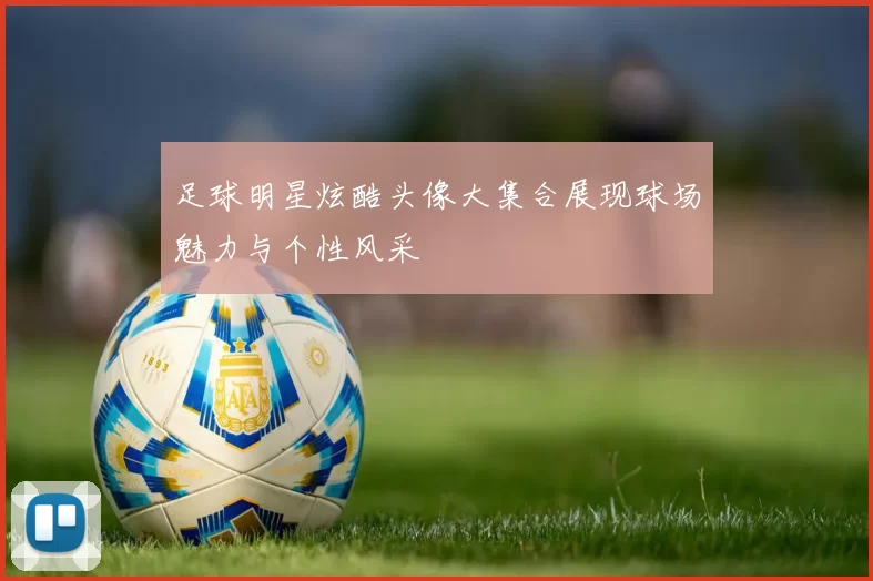 足球明星炫酷头像大集合展现球场魅力与个性风采