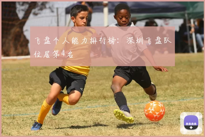 飞盘个人能力排行榜：深圳飞盘队位居第4名